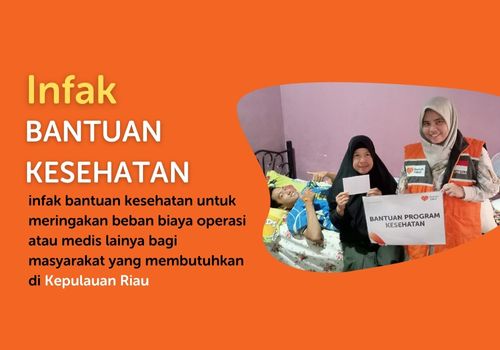 Infak Bantuan Kesehatan di Kepulauan Riau