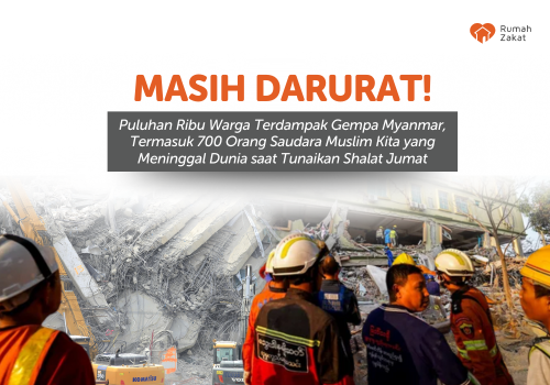 Infak Gempa Myanmar