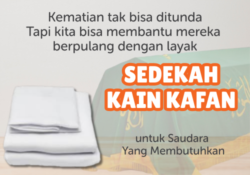 Bantuan Sedekah Kain Kafan