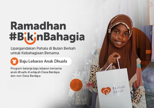 Baju Lebaran Anak Dhuafa