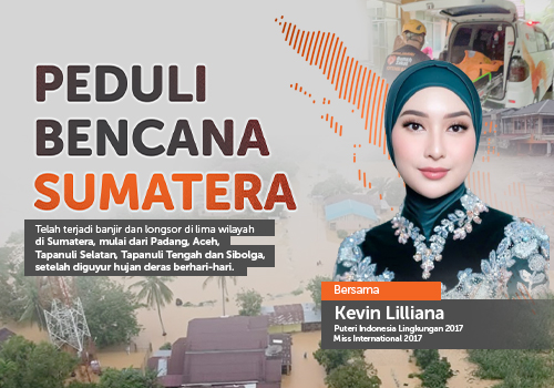 Peduli Bencana Sumatera Bersama Kevin Lilliana