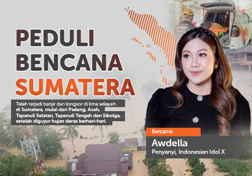 Peduli Bencana Sumatera Bersama Awdella
