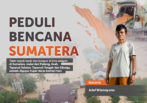 Arief Wismoyono Peduli Banjir Sumatera