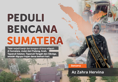 Az Zahra Hervina untuk Sumatera