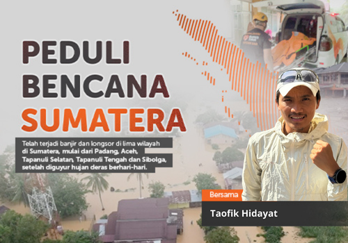 Taofik Hidayat untuk Sumatera