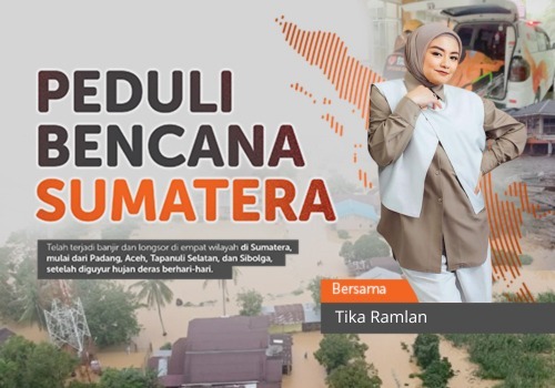 Tika Ramlan Peduli Sumatera