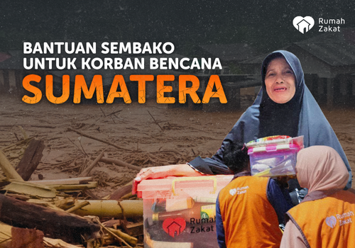 Sedekah Sembako Untuk Korban Bencana Sumatera
