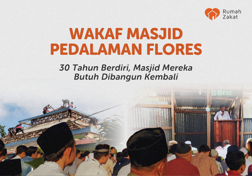 Wakaf Masjid Pedalaman Flores