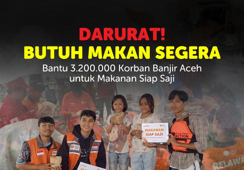 Darurat! Bantu Makanan untuk Aceh