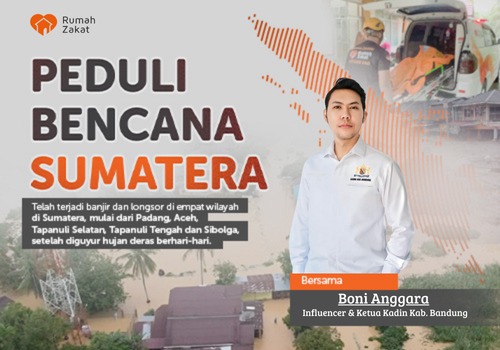 Boni Anggara Peduli Bencana Sumatera