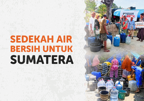 Sedekah Air Bersih Untuk Sumatera