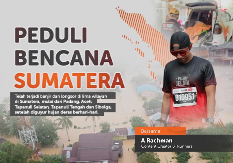 A Rachman Peduli Bencana Sumatera