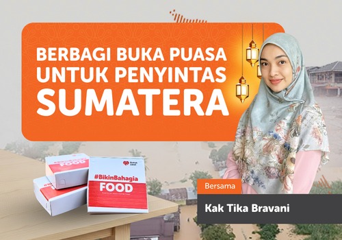 Berbagi Buka Puasa Bersama Kak Tika Bravani