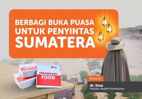 Berbagi Buka Puasa Bersama dr. Ilma