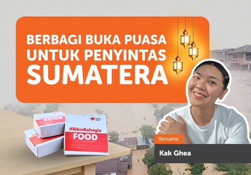 Berbagi Buka Puasa Bersama Kak Ghea