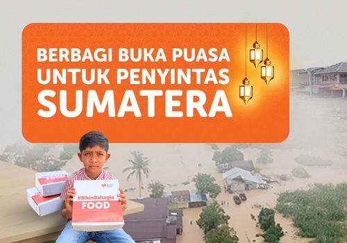 Berbagi Buka Puasa Untuk Penyintas Sumatera