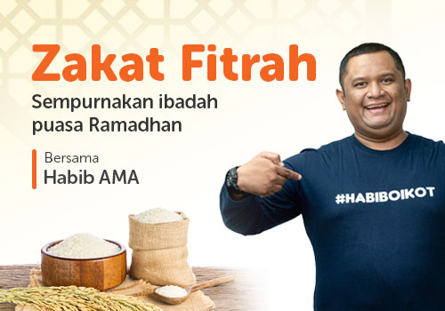 Zakat Fitrah Bersama Habib AMA