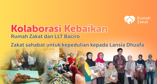 Kolaborasi Kebaikan Rumah Zakat dan LLT Baciro