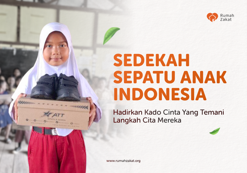 Sedekah Sepatu Anak Indonesia