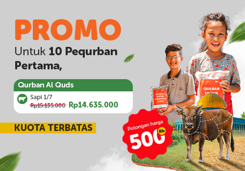 Qurban 1/7 Sapi Al Quds