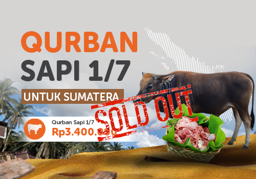 Qurban Sapi 1/7 Untuk Sumatera