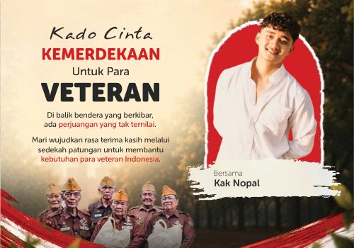 Kado Cinta Untuk Veteran Bersama Kak Nopal