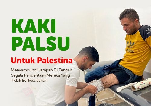 Kaki Palsu Untuk Palestina