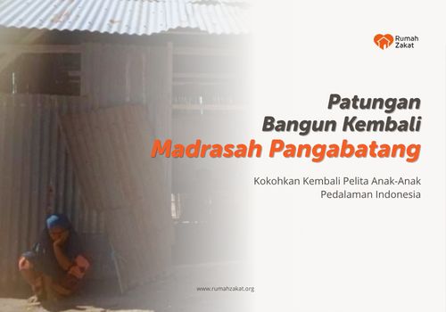 Patungan Bangun Kembali Madrasah Pangabatang