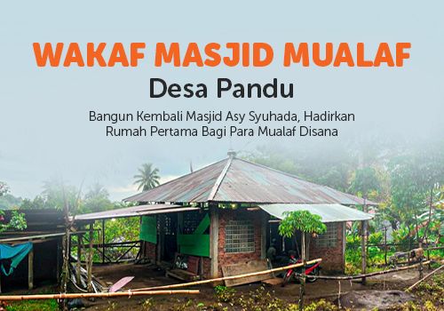 Wakaf Masjid Mualaf Desa Pandu