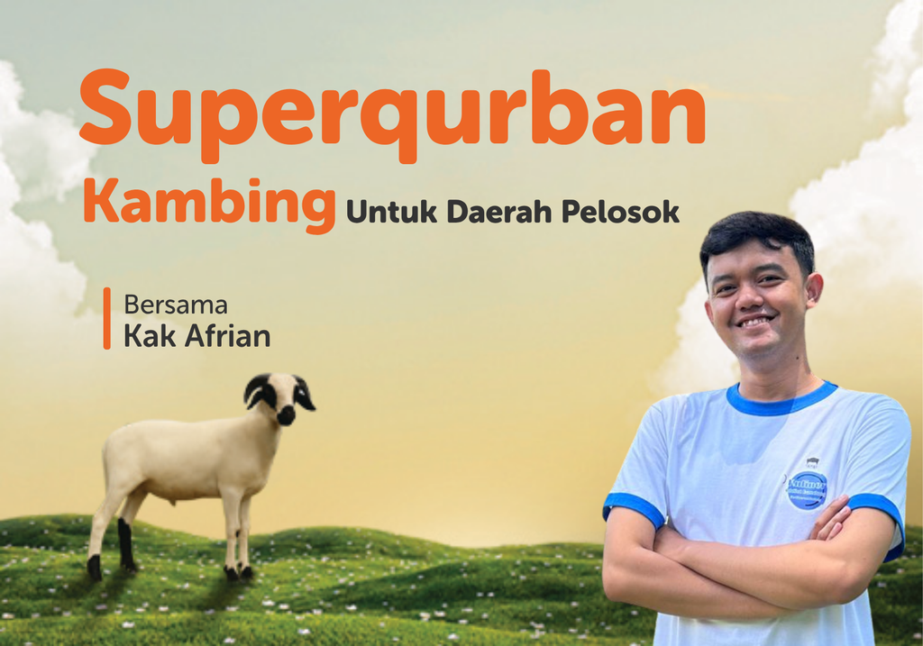 Superqurban Kambing Bersama Kak Afrian