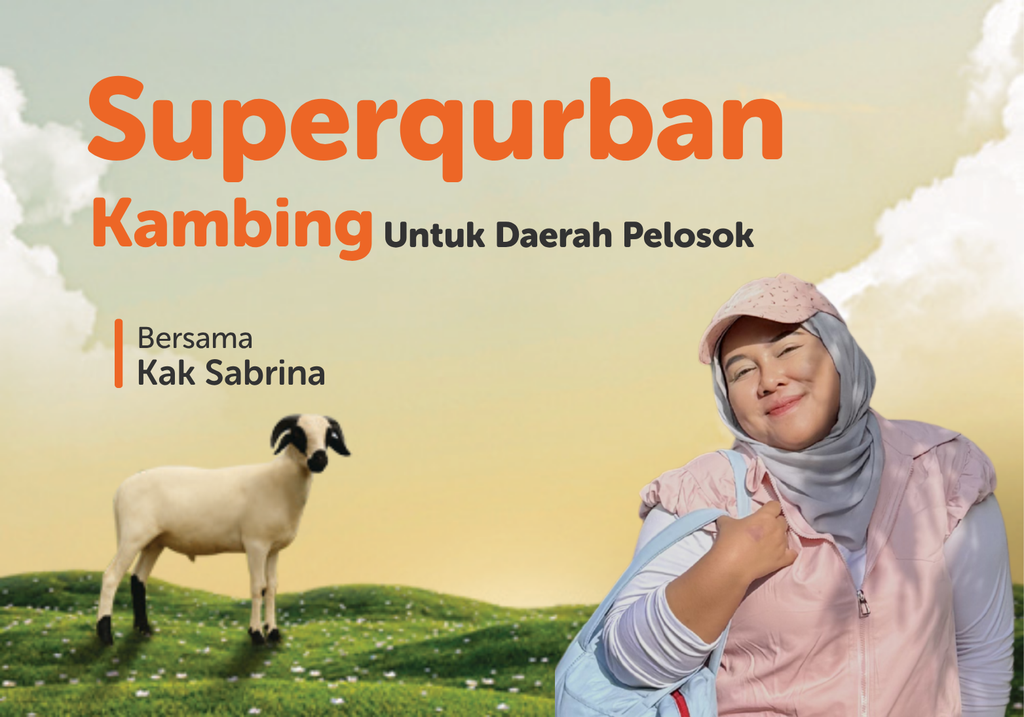 Superqurban Kambing Bersama Kak Sabrina
