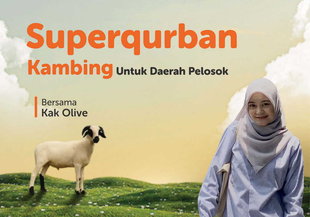 Superqurban Kambing Bersama Kak Olive