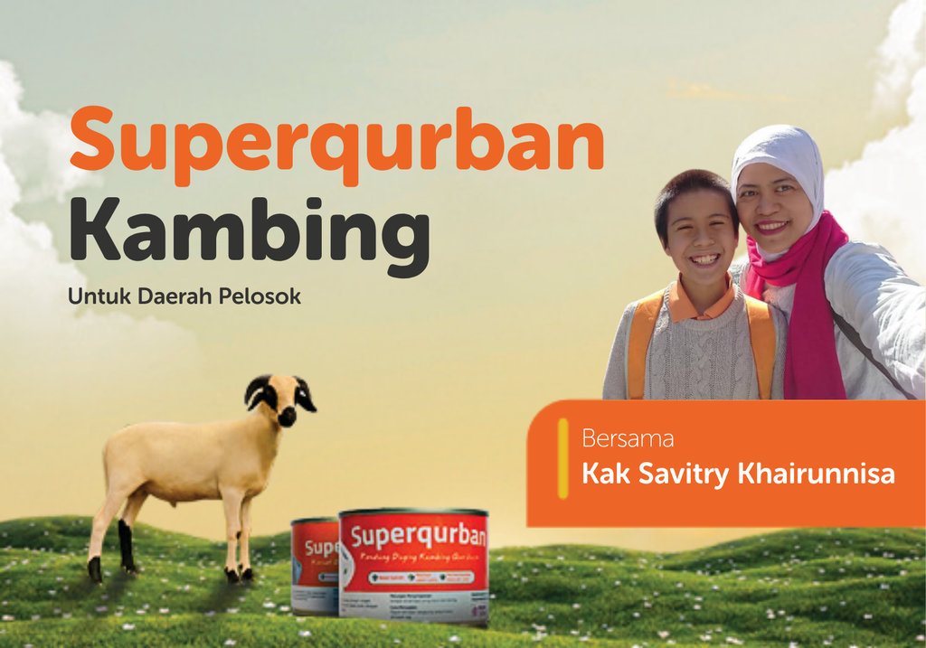 Superqurban Kambing Bersama Kak Savitry Khairunnisa